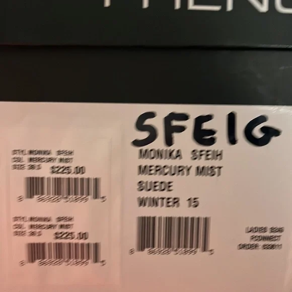 French Connection gray suede boots - Picture 5 of 5